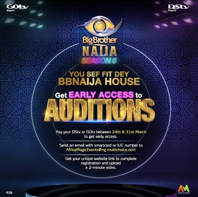  BBNaija Season 6: All You Need to Know About Early Access Auditions