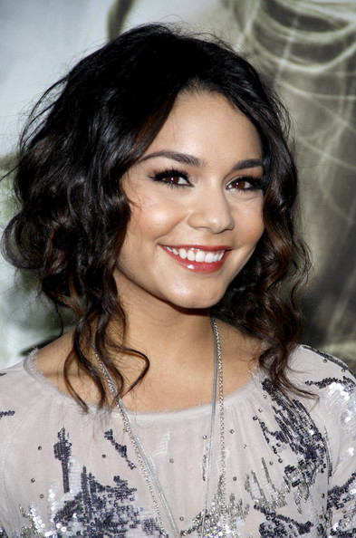 vanessa hudgens medium loose bun hairstyle vanessa hudgens joins a ...