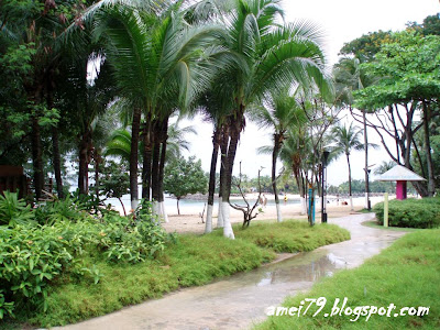 Tanjong Beach next to Dolphin Lagoon