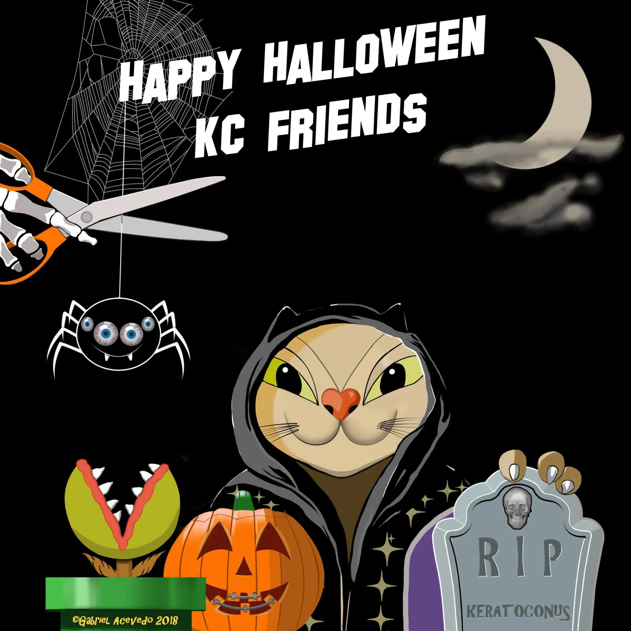 Keratocat wishes you a happy and safe Halloween