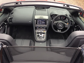 2014 Jaguar F-Type V8 S Convertible interior