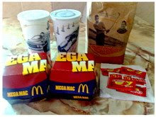 Lunch : McDonald's Mega Mac