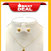 SPECIAL OFFER 18K Pure Gold SET (18inch Chain + Pendent + Earrings)