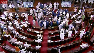 lok-sabha-adjourned-for-the-day-due-to-uproar