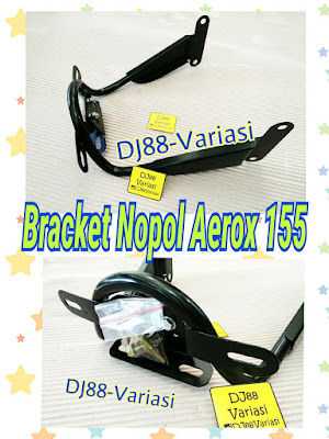 bracket plat nopol aerox 155