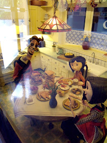 Original Coraline stop-motion models