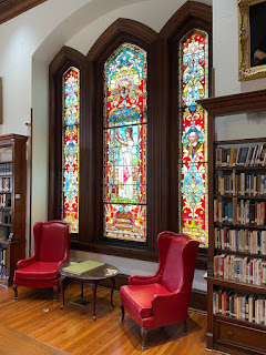 Mary Willis Library Stained Glass Windows