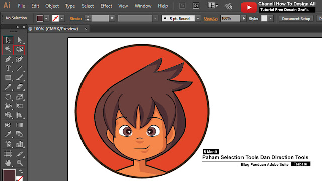 selection tools dan direction tool Panduan Adobe Illustrator Lengkap, Tutorial adobe illustrator