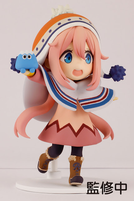 Figuras: Doble figura mini de Kagamihara Nadeshiko de Yuru Camp - Plum