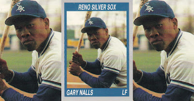 Gary Nalls 1990 Reno Silver Sox card