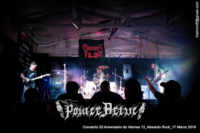 Powerdrive - 20 Años de Heavy Metal en Paraguay - Concierto 20 Aniversario de Viernes 13