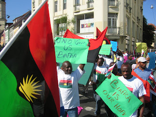 Biafra Protest