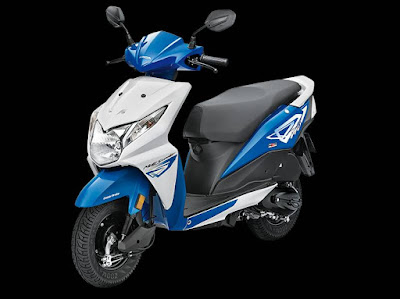 New 2016 Honda Dio white blue edition