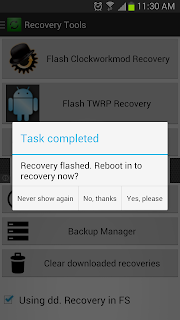 galaxy s3 twrp recovery flashing finished