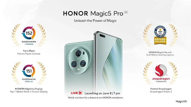 HONOR Magic5 Pro to be unveiled in PH June 8