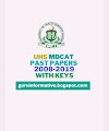 UHS MDCAT Past Papers 2008-2019 With  Answer Keys Download In PDF Form