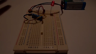 Rangkaian sensor sederhana led