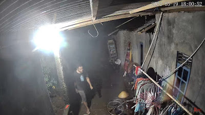 Terekam CCTV, Pemuda Curi Pakaian Dalam Wanita di Pangenrejo Meresahkan Warga