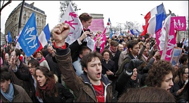 protesto Paris contra casamento gay