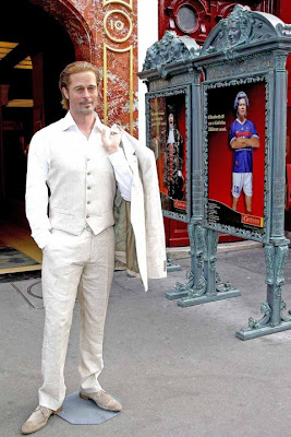 Brad Pitt’s Wax Statue Of Paris 2011