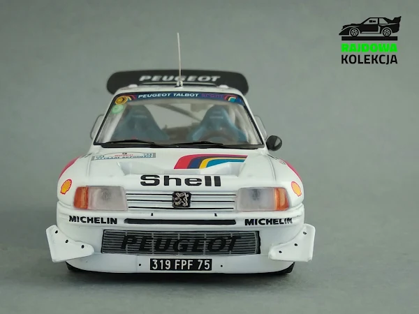 IXO RAC119 Peugeot 205 T16 E2, Zwycięzca Rajdu Akropolu 1986