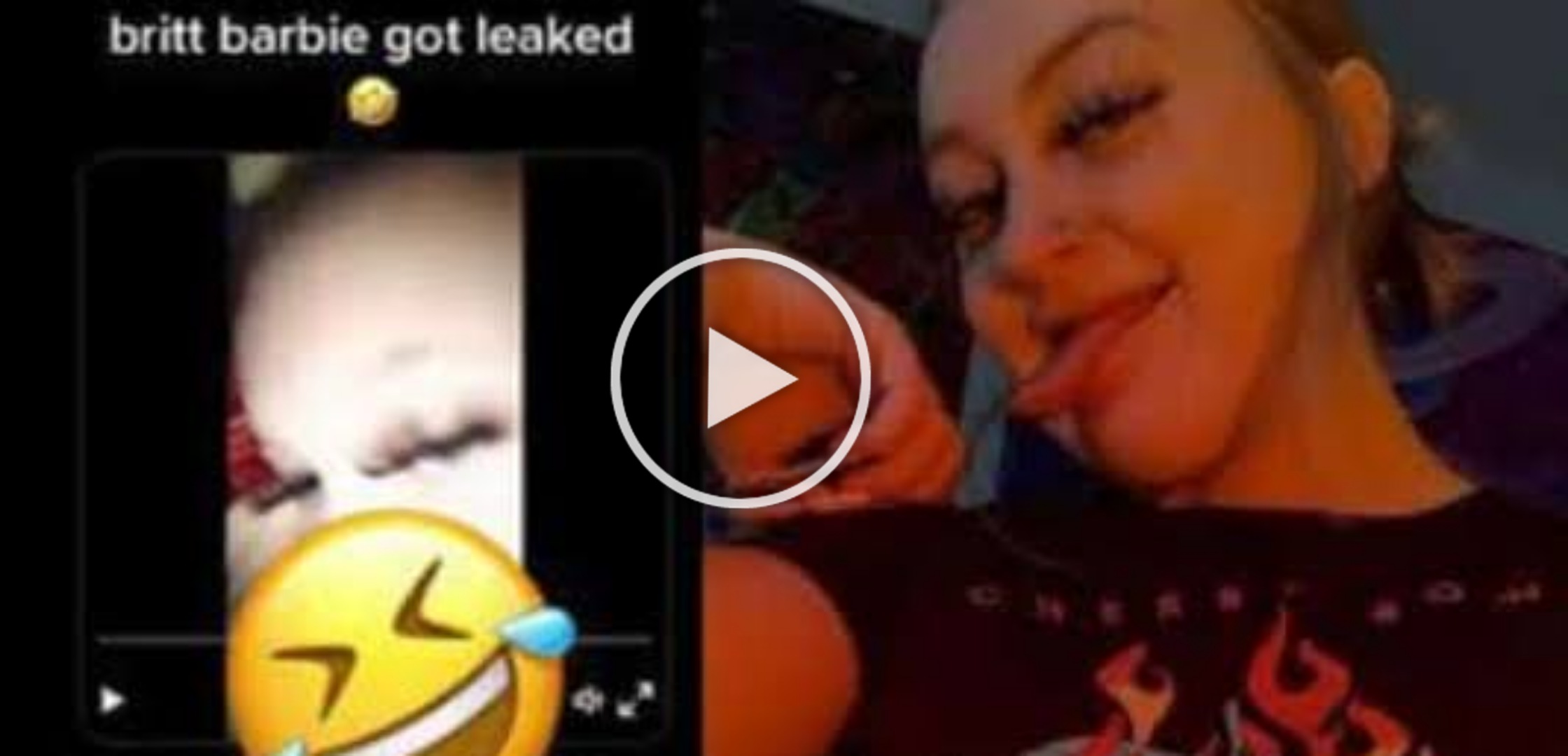 Britt barbie leak sucking dick