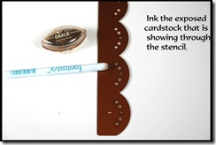Ink stencil