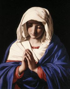 Virgen María. Giovanni Battista Salvi da Sassoferrato (1640-1650)