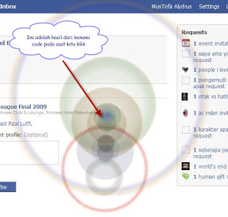 facebook konami code