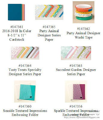 Craft with Beth: 7 More 2017 Sale-A-Bration Products Graphic