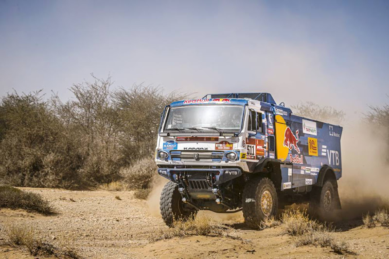 Dakar 2020: Andrey Karginov (Kamaz) sigue avanzando a paso firme se adjudicó la novena etapa