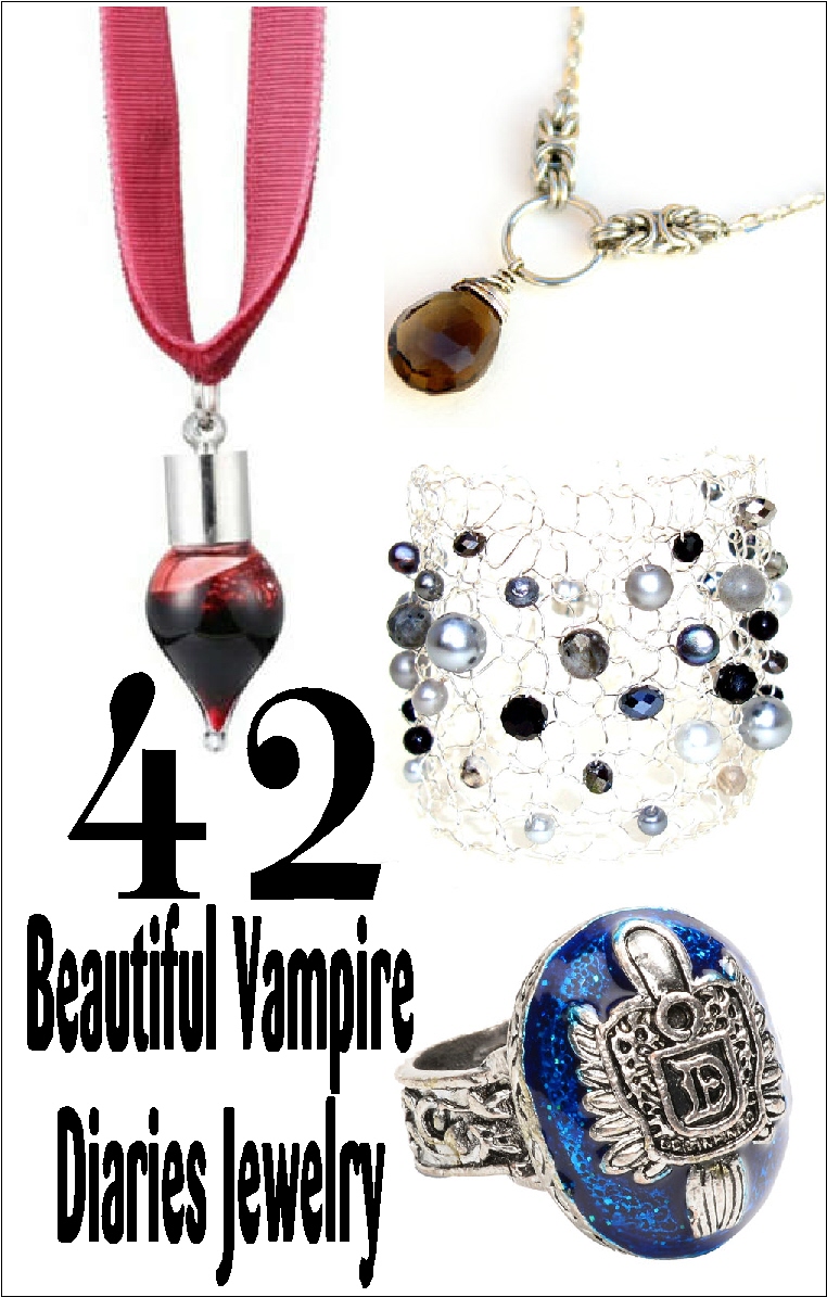 Amazon.com: Winssigma 2 Pcs Vampire Diaries Necklaces Set Elena Necklace  Cameo Katherine Necklace Costume Jewelry: Clothing, Shoes & Jewelry