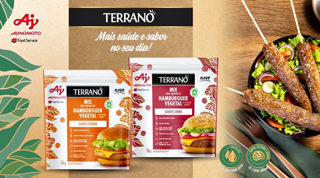 COMER & BEBER: Mix para Preparo de Hambúrguer Vegetal TERRANO® é opção ideal para restaurantes atenderem todos os públicos