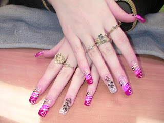 nail art ,nail work ,nails,rings,hands