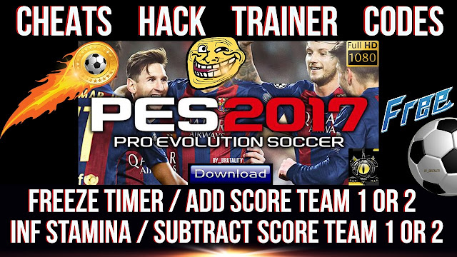 PES 2017 Cheat Treaner PC