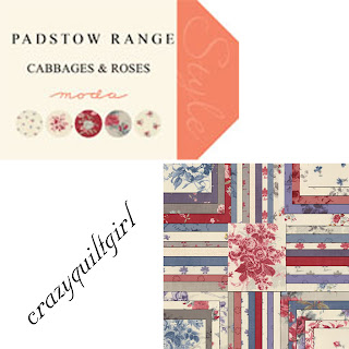 Moda PADSTOW RANGE Quilt Fabric by Cabbages & Roses