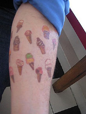 ice cream tattoos