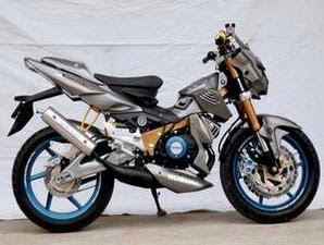 Suzuki Satria R120 Modifications in Kalimantan