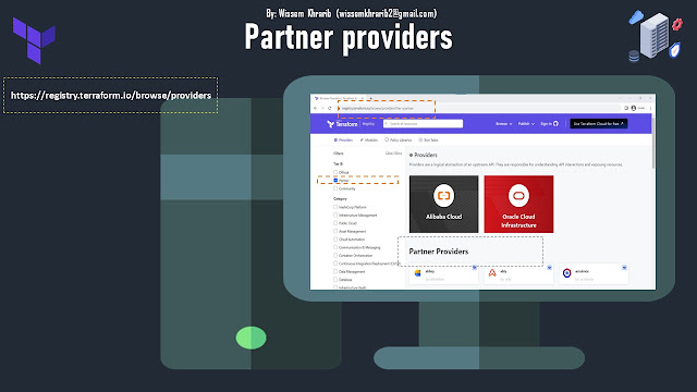 Terraform providers - Partner providers