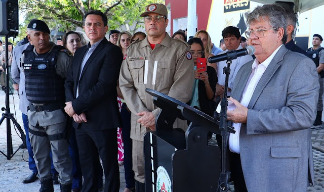 João Azevêdo inaugura reforma e ampliação da estrutura do canil da Polícia Militar