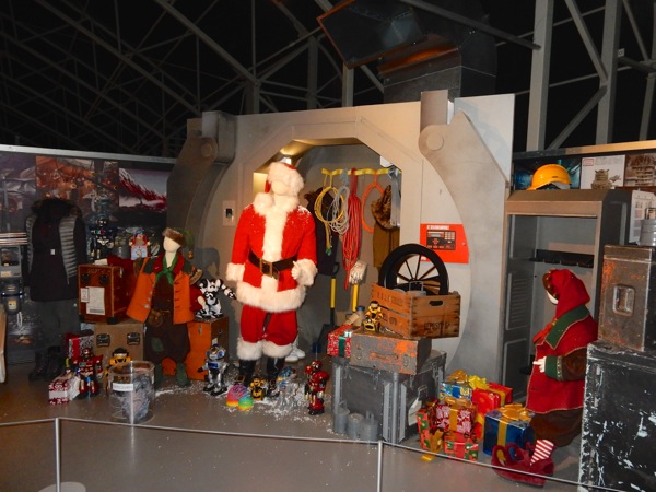 Doctor Who Last Christmas Santa costumes and props