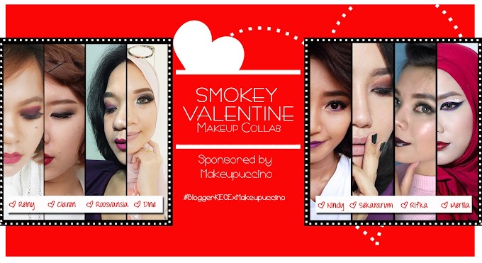 Smokey Valentine Collaboration Sponsored by Makeupuccino
