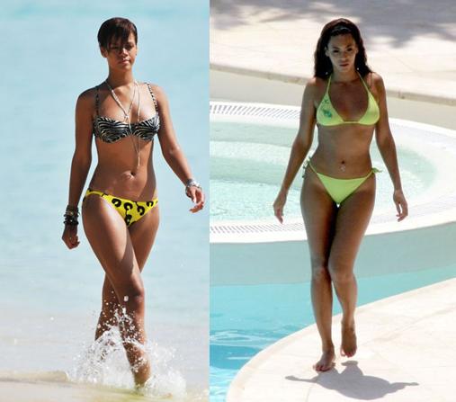 Short Hair With Body. Body and Bikini Short Hair