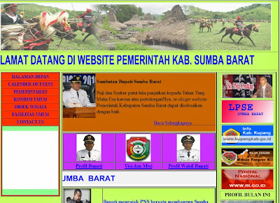 Website pemerintah, Arti Lambang, Lambang Kabupaten, Sumba Barat