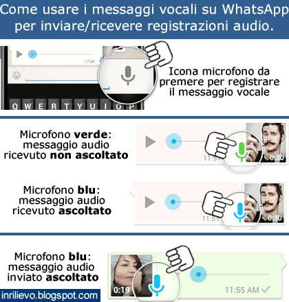 messaggi vocali whatsapp