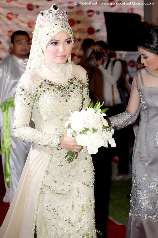  Baju  Pengantin  Muslim  Tutorial Hijab