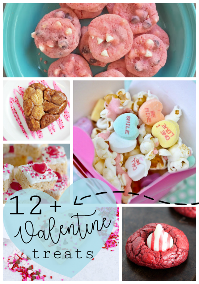 12  Valentine Treats at GingerSnapCrafts.com #valentine #treats