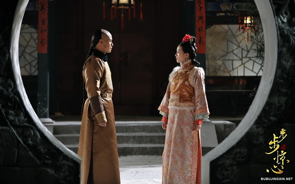 Liu Shi Shi and Kevin Cheng in c-drama Scarlet Heart aka Bu Bu Jing Xin