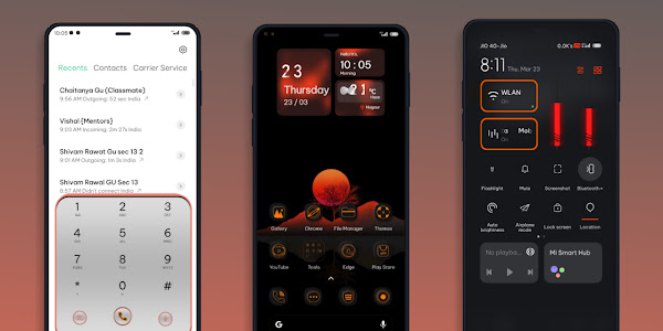 Moountain or M14 | Nice Theme for MIUI 12.5 And MIUI 13 with Minimal Interface 