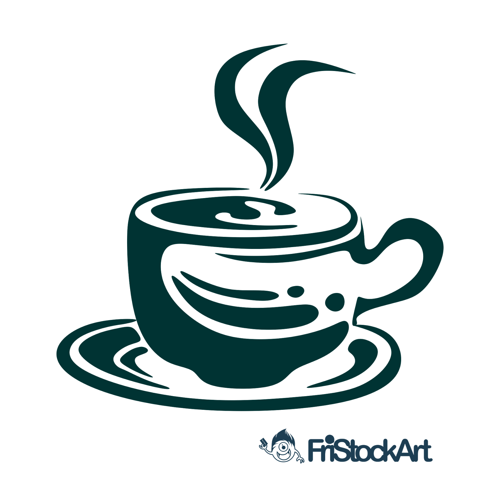 Download FristockArt | Vector For Free: Coffee cup vector
